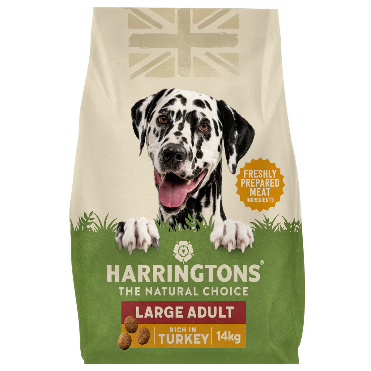 Harringtons Adult Large Breed Turkey Dry Dog Food - 14kg